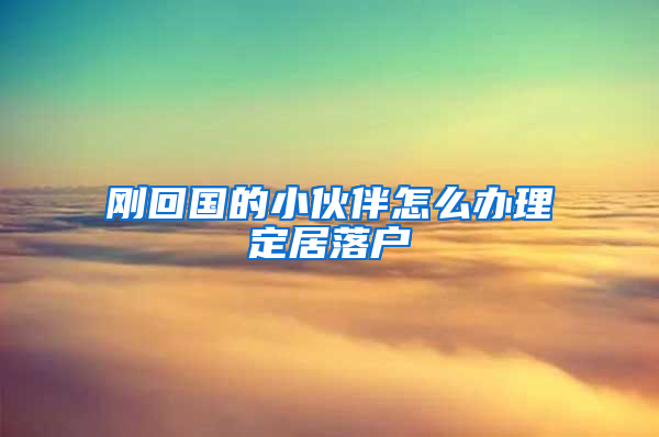 刚回国的小伙伴怎么办理定居落户