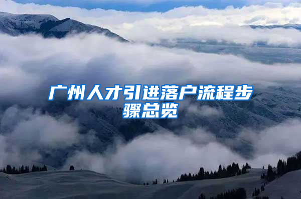 广州人才引进落户流程步骤总览