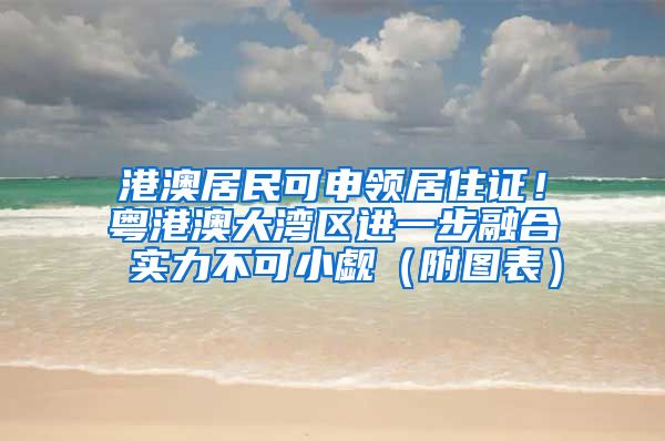 港澳居民可申领居住证！粤港澳大湾区进一步融合 实力不可小觑（附图表）