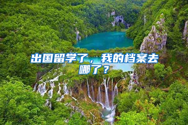 出国留学了，我的档案去哪了？