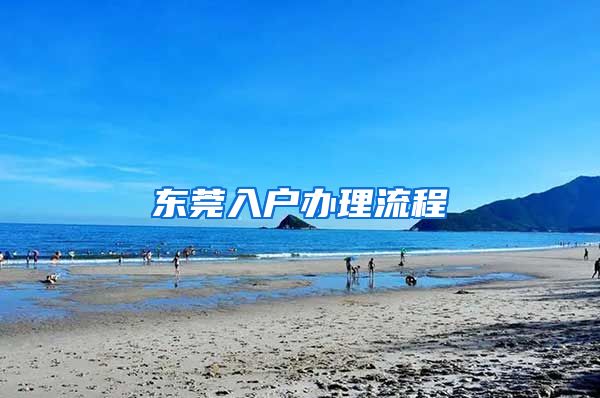 东莞入户办理流程