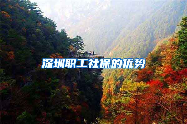 深圳职工社保的优势