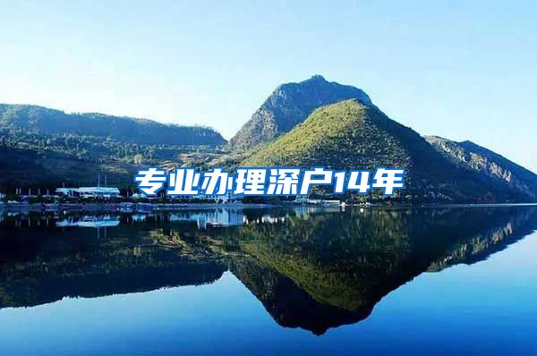 专业办理深户14年