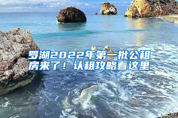 罗湖2022年第一批公租房来了！认租攻略看这里→