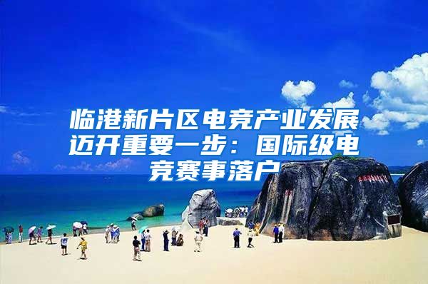 临港新片区电竞产业发展迈开重要一步：国际级电竞赛事落户