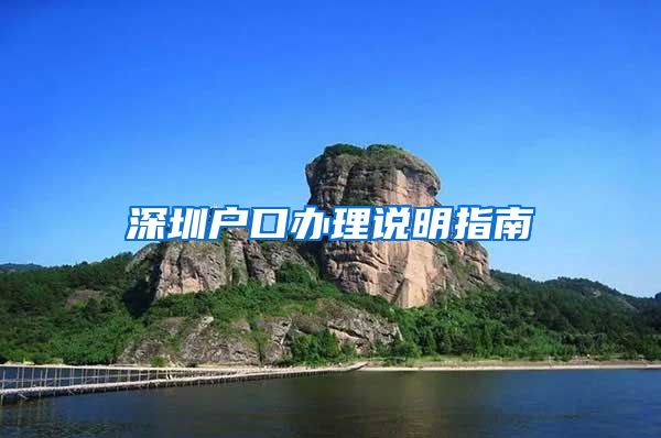 深圳户口办理说明指南