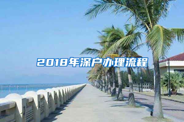 2018年深户办理流程