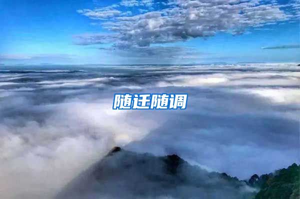 随迁随调